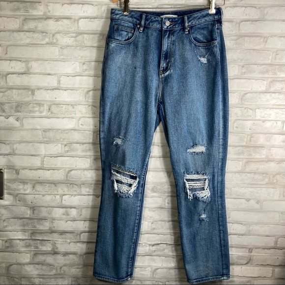 Pacsun Women's High Waist Mom Jeans Size 28 - Picture 3 of 16